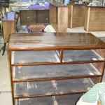 Repair of stains, blemishes and marks on antique furniture
