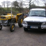 Land Rover and superb tractor for sale in Surrey